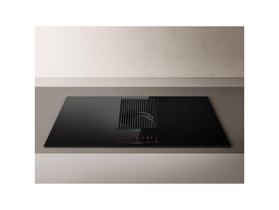 Indukcinė kaitlentė su garų rinktuvu Elica Nikolatesla Prime BL/F/83 (Nėra pakuotės)