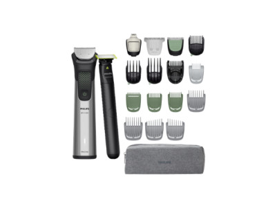 Philips All-in-One Hair Trimmer | MG9557 | Cordless | Wet & Dry | Number of length steps 27 | Black/Silver