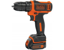 BLACK & DECKER Drill Driver, 10.8 V, 1x1.5 Ah | BDCDD12-QW