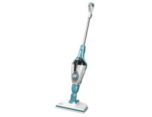 BLACK & DECKER Steam cleaner | FSMH1321-QS | Power 1300 W | Steam pressure 2.5 bar | Water tank capacity 0.5 L | White/Aqua