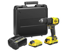 Stanley | 18V V20 Brushless Drill Driver - 2.0Ah Kit | SFMCD710D2K-QW | 18 V | 2.0 Ah | Lithium Ion