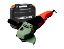 BLACK & DECKER KG1202K-QS | Brushless Angle Grinder | 1200 W | 125 mm