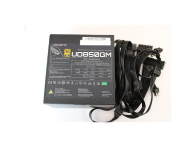 SALE OUT. Gigabyte PSU | GP-UD850GM | 850 W | REFURBISHED, WITHOUT ORIGINAL PACKAGING, MANUAL AND ACCESSORIES