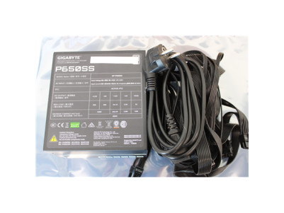 SALE OUT. Gigabyte PSU | GP-P650SS GEU1 | 650 W | REFURBISHED, WITHOUT ORIGINAL PACKAGING, MANUAL AND ACCESSORIES