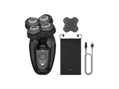 Philips Head Shaver | Pro 5000 Series HS5980/15 | Operating time (max) 60 min | Wet & Dry | Lithium | Deep Black