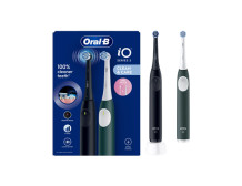 Oral-B Electric Toothbrush, Duo pack | iO2 Series | Rechargeable | For adults | Number of brush heads included 2 | Number of tee