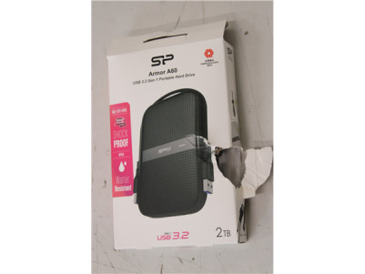 SALE OUT. Silicon Power HDD A60 | 2000 GB | 2.5 " | USB 3.2 Gen 1 | Black | DAMAGED PACKAGING
