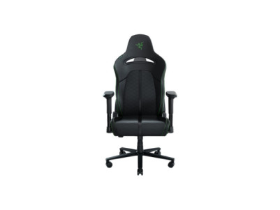 Razer Ergonomic Gaming Chair Enki X EPU Synthetic Leather Steel High density Polyurethane Moulded Foam | Black/Green