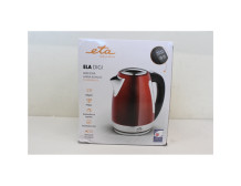 SALE OUT. ETA | Kettle | Ela Digi ETA959890010 | Electric | 2200 W | 1.7 L | Stainless steel | 360 rotational base | Red | DAMAG
