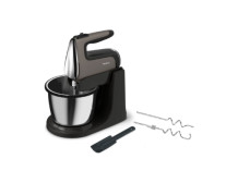 TEFAL | Hand Mixer | Powermix Silence HT654E38 | Hand Mixer | 600 W | Number of speeds 5 | Turbo mode | Dark grey