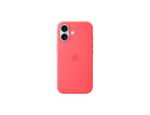 Apple iPhone 17 Silicone Case with MagSafe Bright Guava | Apple