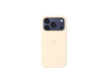 Apple iPhone 17 Pro Silicone Case with MagSafe Vanilla | Apple