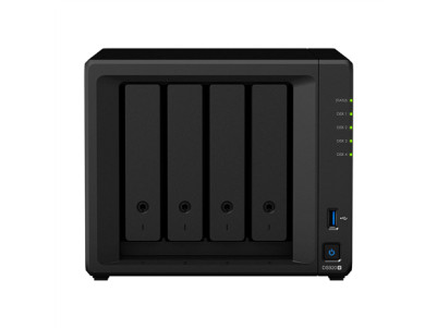 Synology | Tower NAS | DS920+ | up to 4 HDD/SSD Hot-Swap | Intel Celeron | Intel Celeron J4125 Quad Core | Processor frequency 2