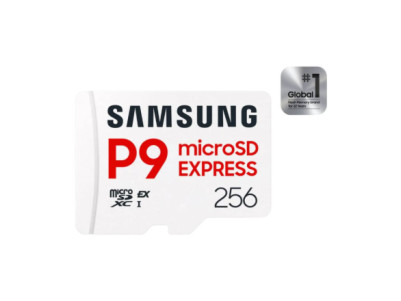 Samsung P9 Express | MicroSD Card | 256 GB | microSDXC | Flash memory class U3, V30, A1