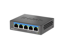D-Link DMS-105/E | 5-Port 2.5G Multi-Gigabit Desktop Switch | Desktop | Unmanaged