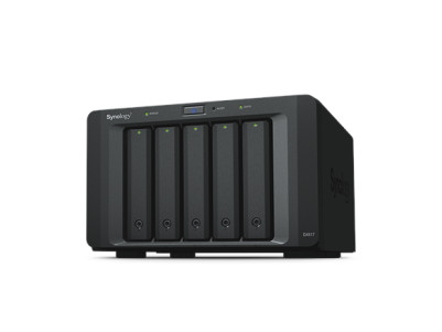 Synology | Tower NAS Expansion Unit | DX517 | up to 5 HDD/SSD Hot-Swap (drives not included) | Internal AC 100-240V Universal, 5