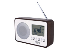 Camry | Digital Radio | CR 1153 | 5 W | White/woden