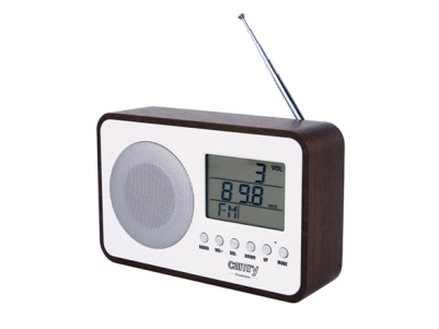Camry | Digital Radio | CR 1153 | 5 W | White/woden