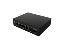 Lanberg Switch Light IndustrialPoE 1xBT 3xAT 2xSFP Din Unmanagment Gigabit Ethernet | ILGE-4P-2S-90 | Unmanaged