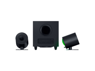 Razer | Gaming Speakers with wired subwoofer | Nommo V2 - 2.1 | Bluetooth | Black