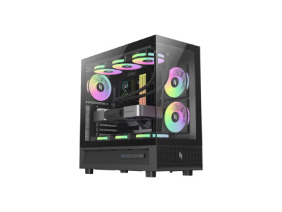 Gamemax Case | NEX C51 BK | ATX/BTF