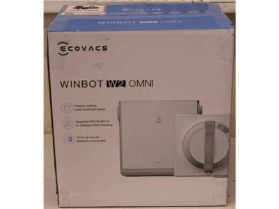 SALE OUT. Ecovacs | Window Cleaning Robot | WINBOT W2 OMNI | Corded | 2800 Pa | White | USED, DIRTY, SCRATCHED, MISSING LIQUID B