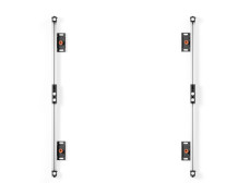 EDBAK ULS2500 Universal LED System for 2 cabinets 500mm | Black