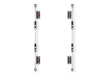 EDBAK ULS3337 Universal LED System for 3 cabinets 600 x 337.5 | Black