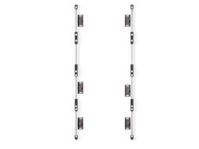 EDBAK ULS4337 Universal LED System for 4 cabinets 600 x 337.5 | Black