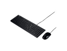 Asus U2000 | Keyboard and Mouse Set | Wired | US | Black