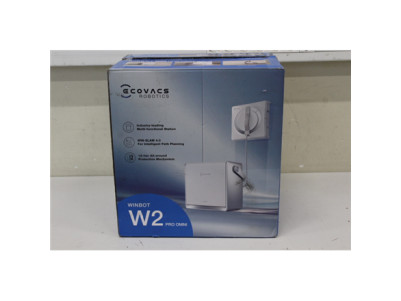 SALE OUT. Ecovacs WINBOT W2 PRO OMNI | Corded | 5500 Pa | White | USED, DIRTY