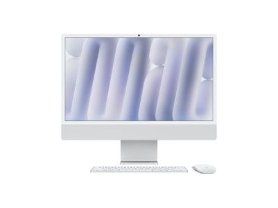 Apple iMac 24 4.5K Retina, Apple M4 8C CPU, 8C GPU/16GB/256GB SSD/Silver/RUS | Apple