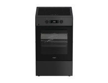 Whirlpool Cooker | W5I8LCSTA | Hob type Induction | Oven type Electric | Anthracite | Width 50 cm | Depth 60 cm | 60 L