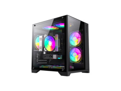 Gamemax Case | INFINITY MINI BK | M-ATX