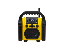 Adler | Construction radio with Bluetooth | AD 1911 | AUX in | Black/Yellow