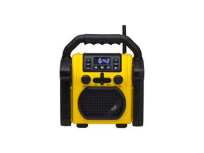 Adler | Construction radio with Bluetooth | AD 1911 | AUX in | Black/Yellow