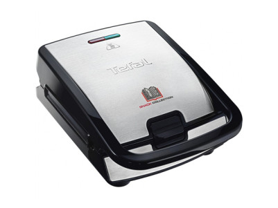 TEFAL | Sandwich Maker | SW854D | 700 W | Number of plates 4 | Number of pastry 2 | Black/Stainless steel