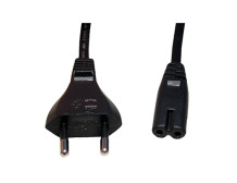 Cablexpert | Power cord (C7), VDE approved | Black | CEE 7/16 to C7