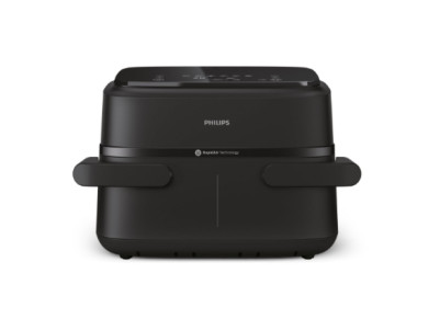 Philips Airfryer Dual Basket | NA150/00 1000 Series | Power 2450 W | Capacity 7 L | RapidAir Plus | Black