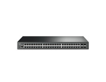TP-LINK | Switch | T2600G-52TS | Managed L2 | Rackmountable | Gigabit Ethernet (copper) ports quantity 48 | SFP ports quantity 4