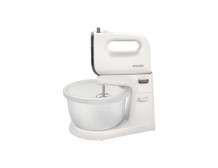 Philips | Mixer | HR3745/00 Series 5000 | Hand Mixer | 450 W | Number of speeds 5 | Turbo mode | White