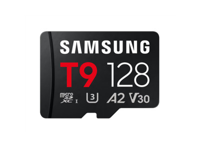 Samsung T9 | MicroSD Card | 128 GB | microSDXC | Flash memory class U3, V30, A2