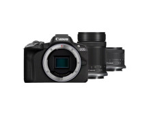 Canon | EOS R50 + RF-S 18-45mm F4.5-6.3 IS STM + RF-S 55-210mm F5-7.1 IS STM (SIP) | Megapixel 24.2 MP | Image stabilizer | ISO 