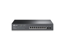 TP-LINK | JetStream 10-Port Gigabit Smart PoE Switch | TL-SG2210MP | Managed L2 | Rackmountable | SFP ports quantity 2 | PoE+ po