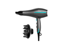 Cecotec Hair dryer | IoniCare 5300 Maxi Aura Black | 2200 W | Number of temperature settings 3 | Ionic function | Black/Grey | D