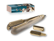 Cecotec Air Straightener | AirLisse 2in1 ForceDry Champagne | Ceramic heating system | Number of heating levels 4 | 1000 W | Bei