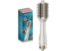 Cecotec Air Brush with Heating Plates | Air DryBold | Ceramic heating system | Ion conditioning | 1200 W | Gold/White
