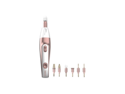 Cecotec Electric Manicure and Pedicure Set | PinkyCare 700 Perfect Nails | Nail Drill | Pink/White