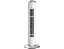 Cecotec EnergySilence 8090 Skyline | Tower Fan | Stand Fan | 60 W | Diameter 29 cm | Number of speeds 3 | Oscillation | White