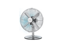 Cecotec EnergySilence 620 RetroDesk | Desktop Fan | Table Fan | 40 W | Diameter 30 cm | Number of speeds 3 | Oscillation | Silve